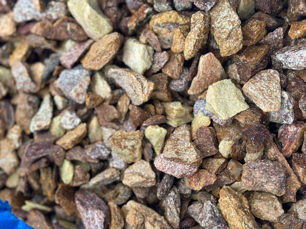 Златолит персиковый декоративная каменная крошка купить в Серове