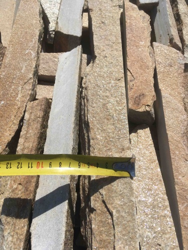 Горбушка златолит золотистый для облицовки купить в Серове