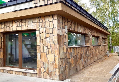 Плитняк кора дерева для фасада купить в Серове