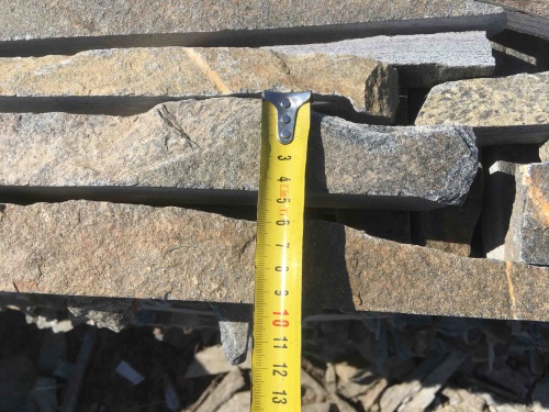 Горбушка златолит мультиколор для облицовки купить в Серове