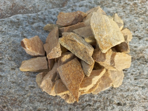 Златолит жёлтый декоративная каменная крошка купить в Серове