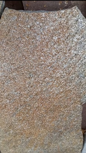 Плитняк златолит серебристый для цоколя, отмостки купить в Серове