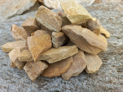 Златолит жёлтый декоративная каменная крошка купить в Серове