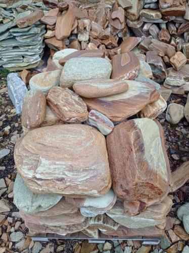 Златолит жёлтый, жёлто-зелёный глыбки и валуны для ланшафтного дизайна купить в Серове