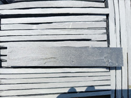 Плитка чёрная из натурального камня фасадная 30 см * 5 см, толщина 7 мм -30 мм купить в Серове